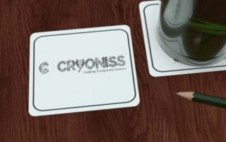 A Brand is Simply Trust 2 Cryoniss brand coaster